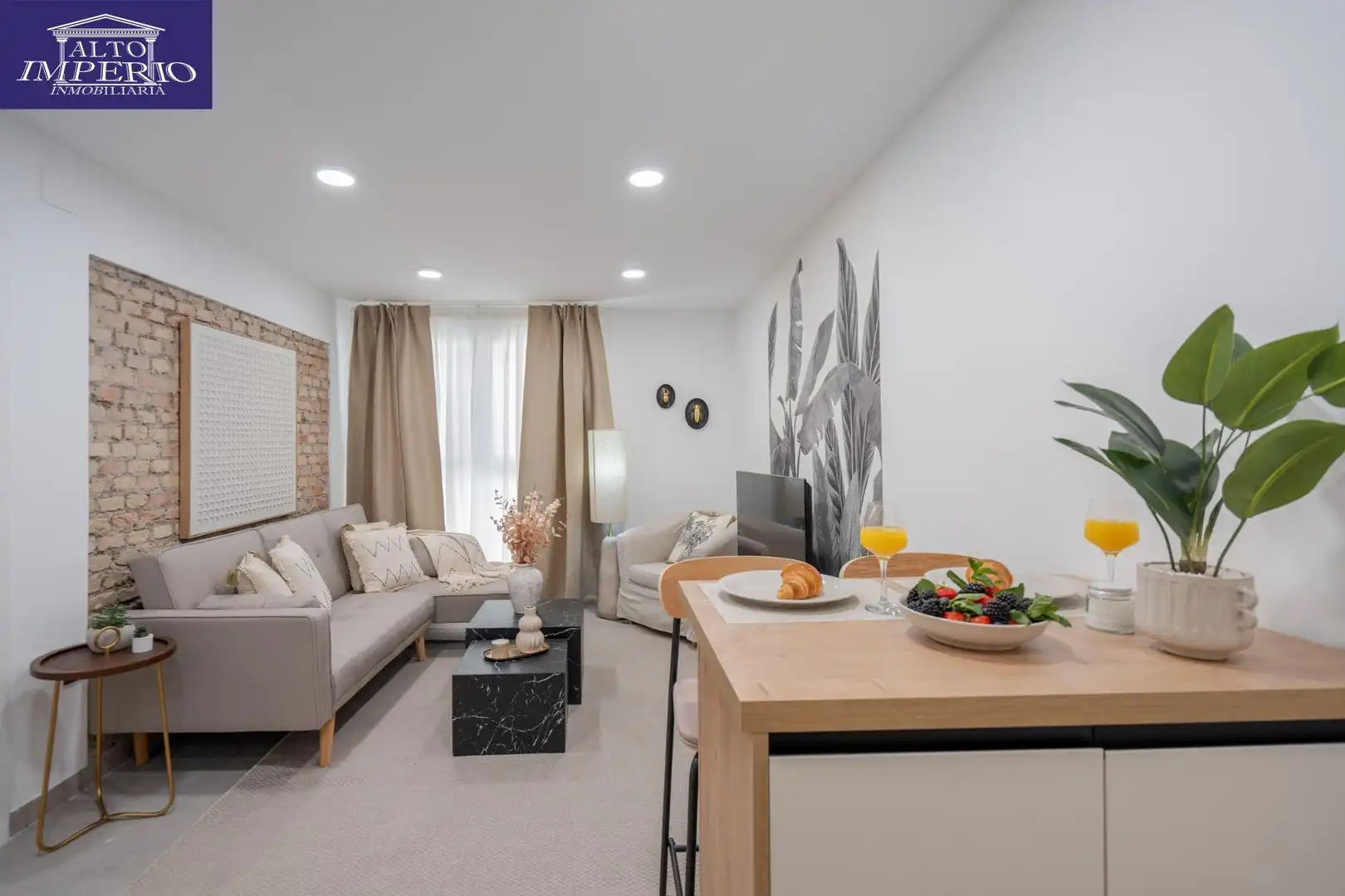 Wohnzimmer von Wohnung zum Verkauf in Granada mit Klimaanlage, Parkett und Möbliert