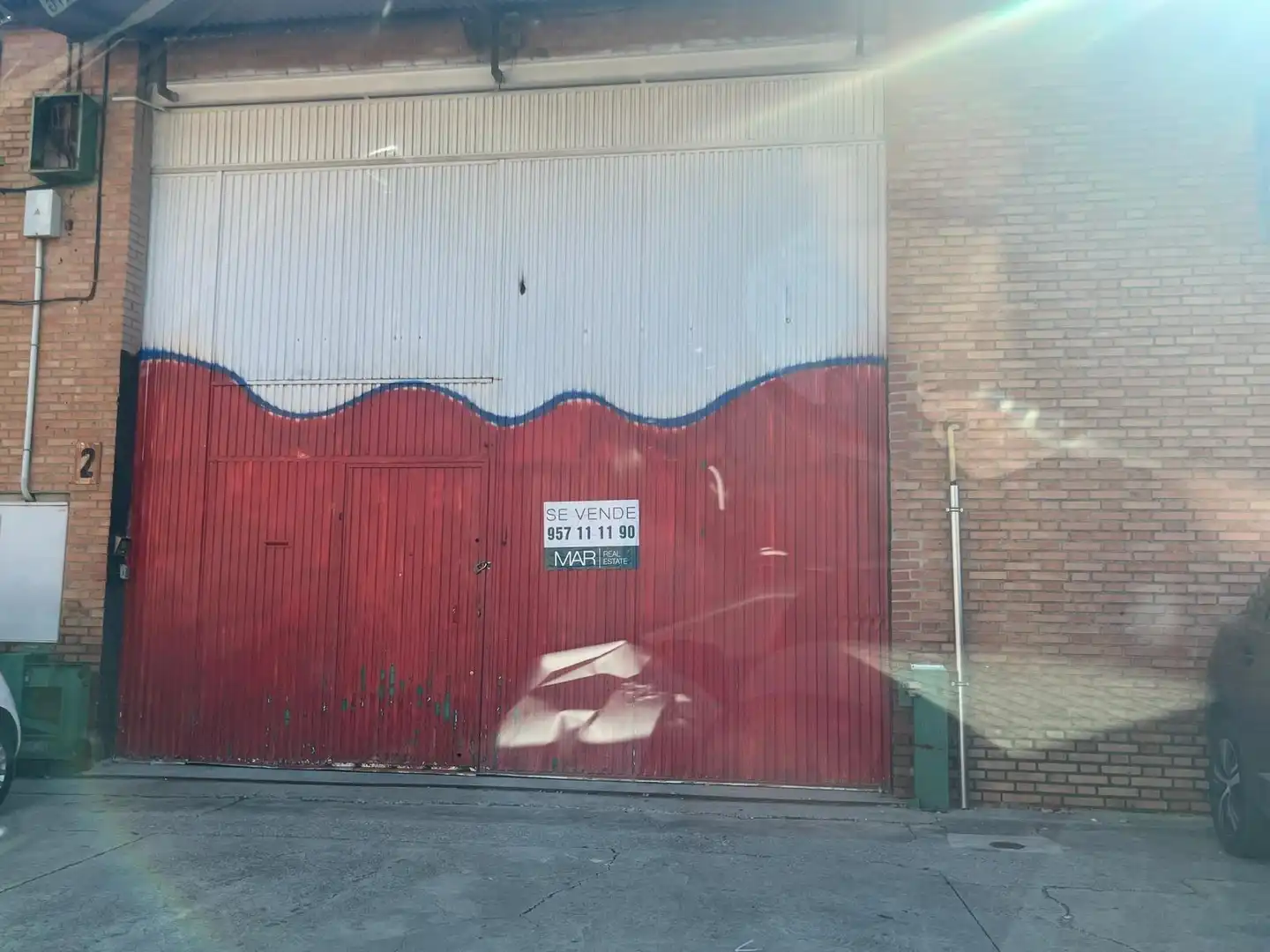 Vista exterior de Nave industrial en venta en Córdoba