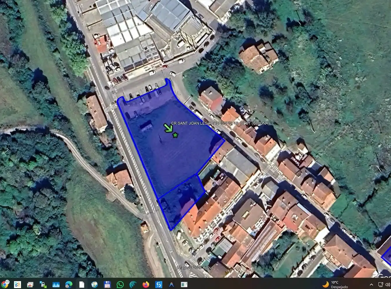 Terreny rústic en venda a Olot