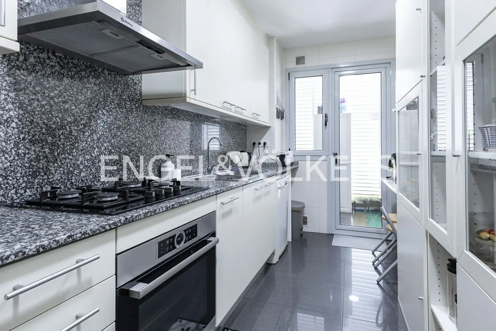 Cocina de Piso en venta en Badalona con Aire acondicionado, Calefacción y Terraza