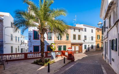 Exterior view of Single-family semi-detached for sale in Alaior  with Terrace