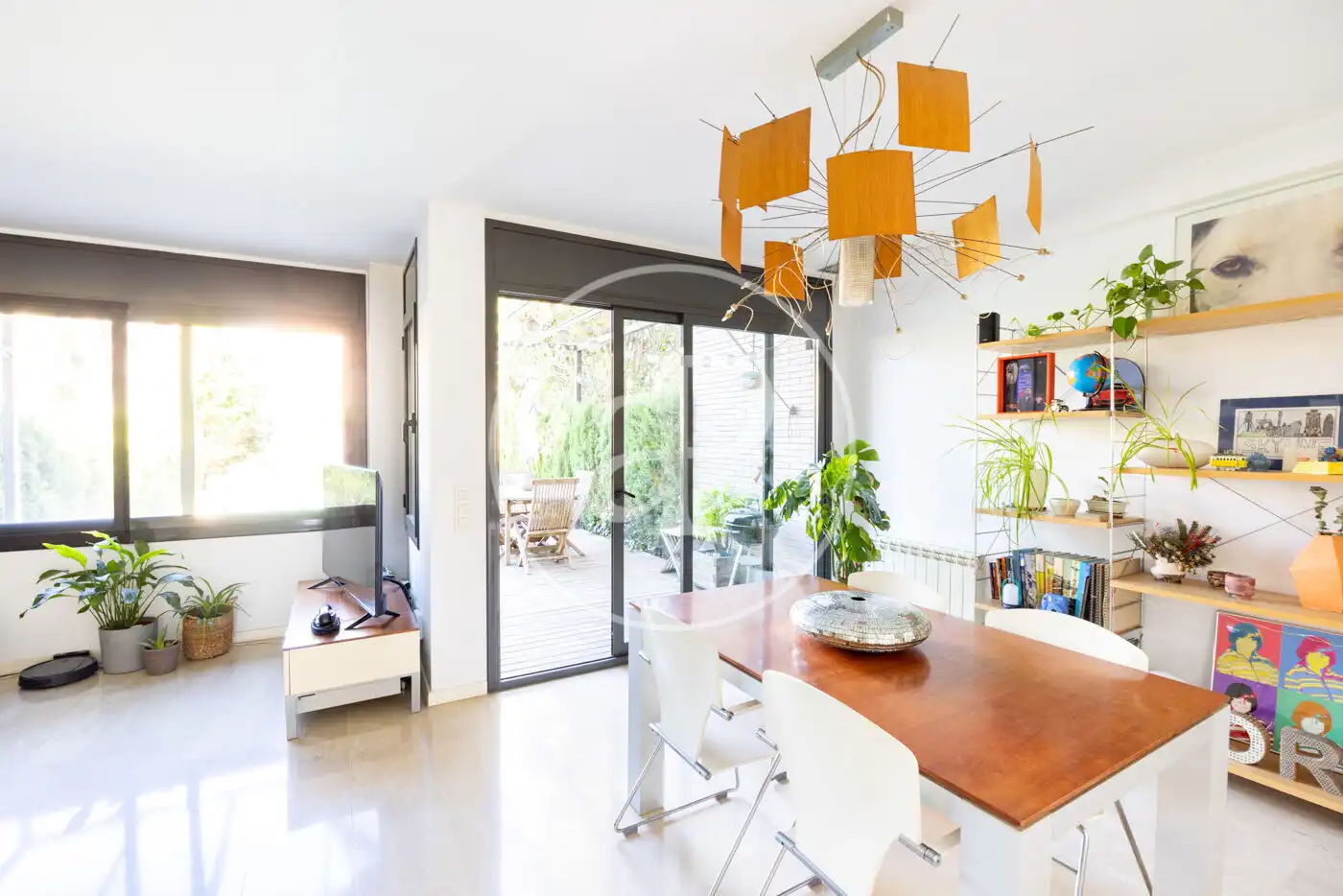Dining room of Houses for sale in Premià de Mar  with Air Conditioner, Heating and Private garden