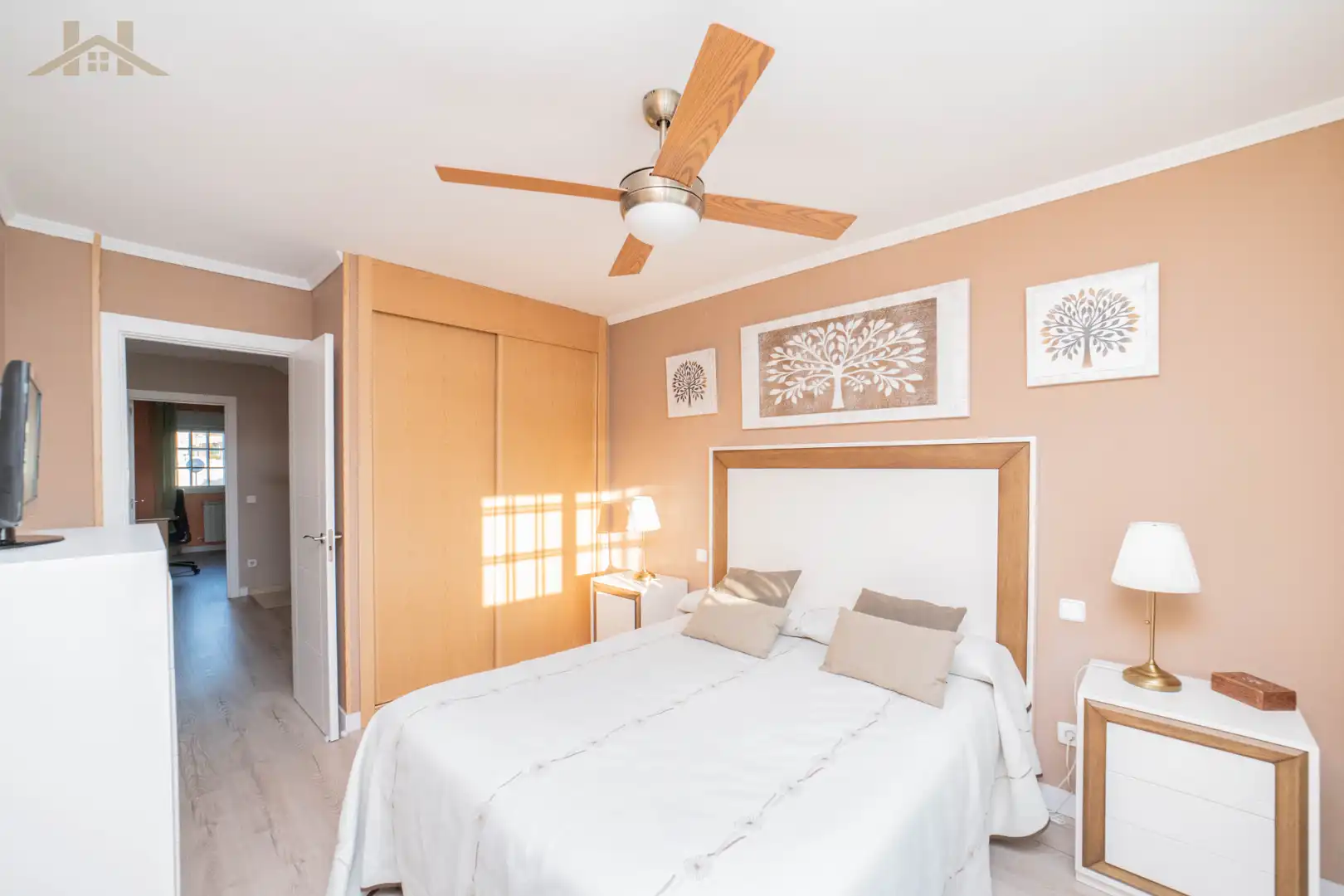 Bedroom of Detached homes for sale in Arroyomolinos (Madrid)  with Air Conditioner, Heating and Private garden