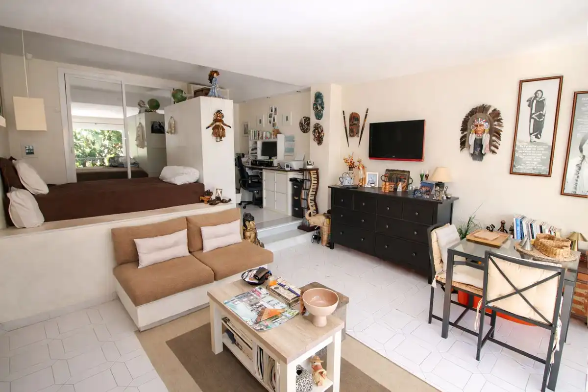 Sala d'estar de Estudi en venda en Mijas amb Aire condicionat, Calefacció i Terrassa