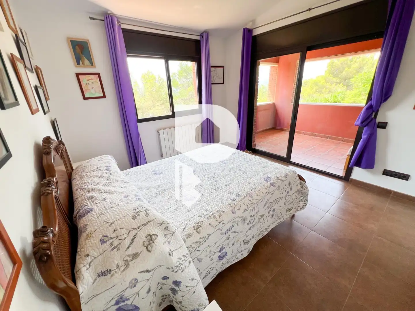 Bedroom of Houses for sale in Pallejà  with Heating, Private garden and Terrace