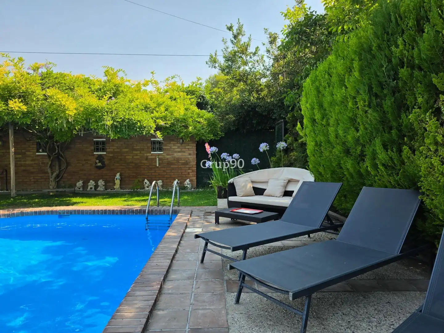 Swimming pool of Houses for sale in Lleida  with Air Conditioner, Heating and Private garden