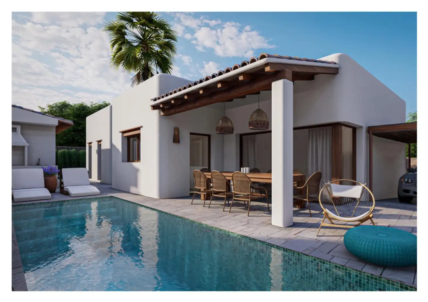 Chalet con piscina en venta en San Rafael - Nucia Park, imagen 7