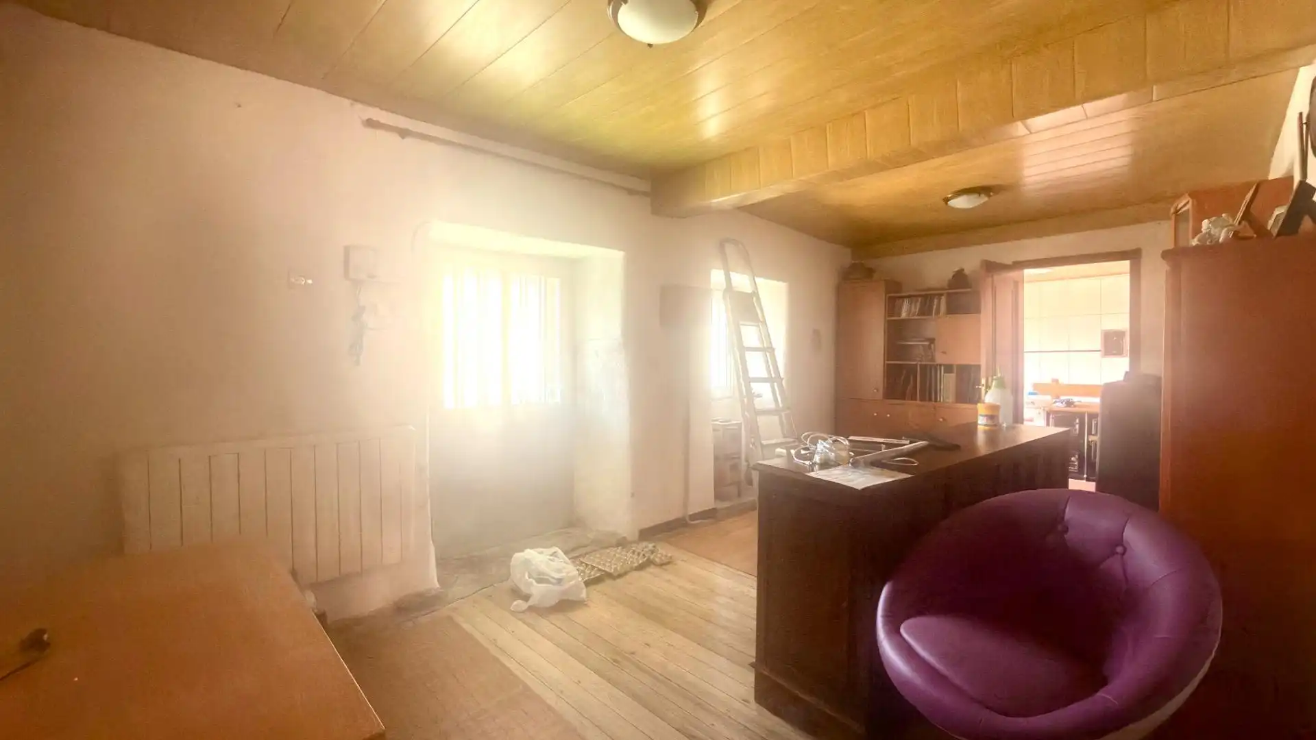 Cuina de Casa o xalet en venda en Dozón amb Calefacció, Terrassa i Traster