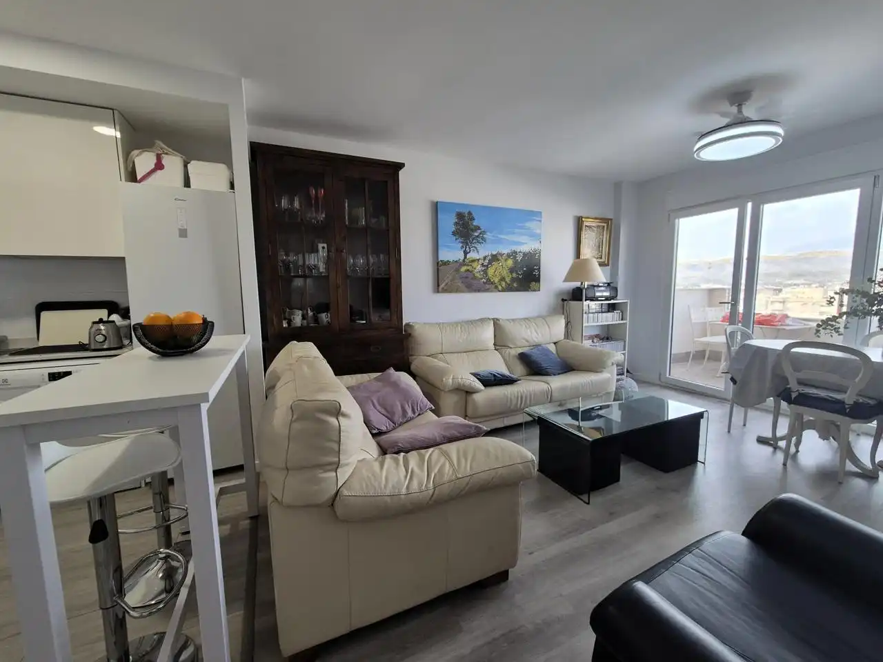 Living room of Flat for sale in El Campello  with Air Conditioner and Terrace