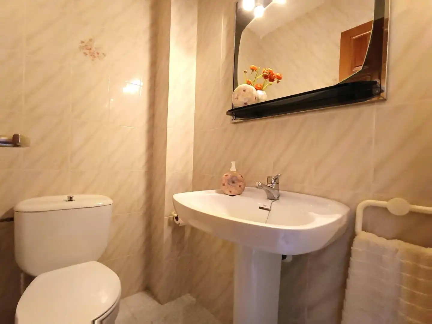 Baño de Casa o chalet en venta en Sant Pere Pescador con Aire acondicionado, Calefacción y Terraza