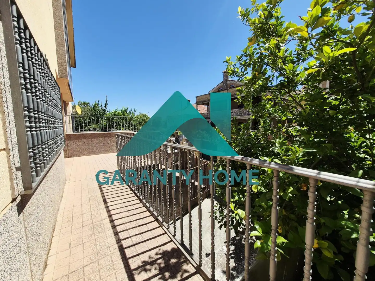 Garden of Houses for sale in Cáceres  with Air Conditioner, Heating and Private garden