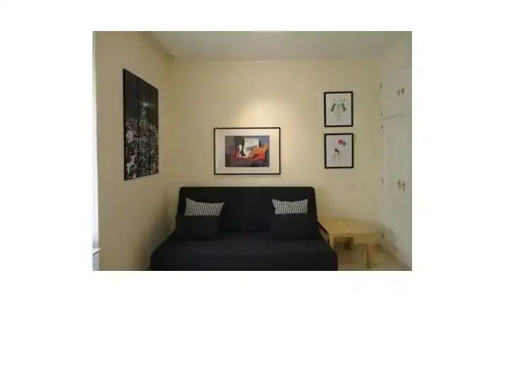 Dormitori de Estudi de lloguer en Madrid amb Aire condicionat, Parquet i Moblat