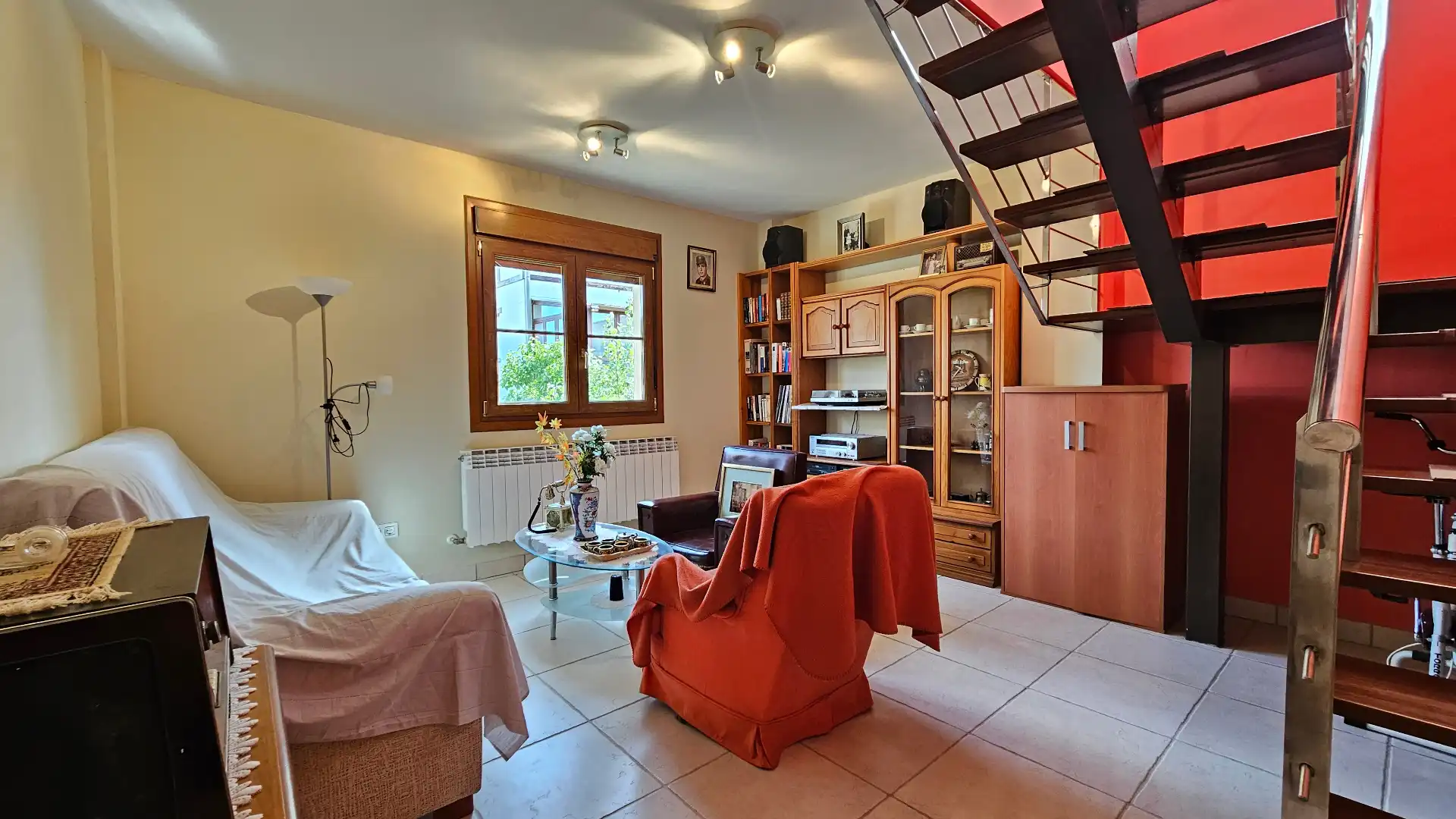 Sala de estar de Casa o chalet en venta en Condado de Treviño con Calefacción, Jardín privado y Terraza