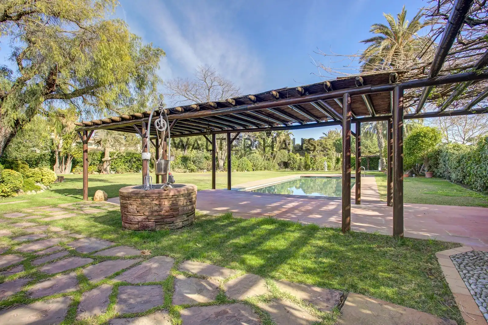 Garten von Haus oder Chalet zum Verkauf in Sitges mit Klimaanlage, Heizung und Privatgarten