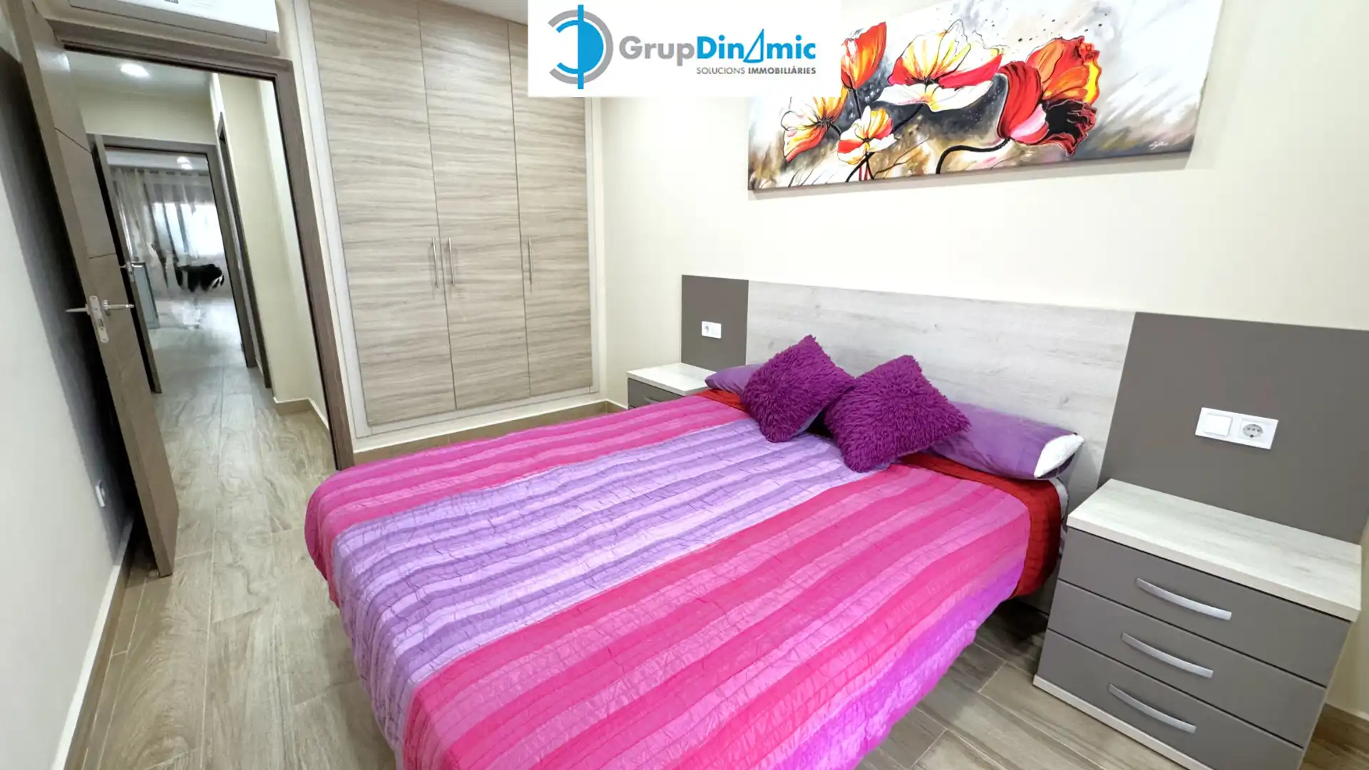 Bedroom of Flat for sale in Palamós  with Air Conditioner, Heating and Parquet flooring