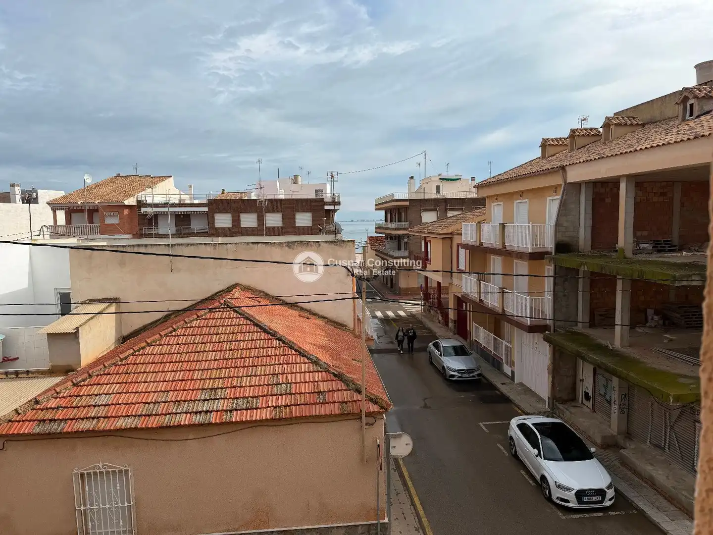 Vista exterior de Apartamento en venta en Los Alcázares con Calefacción y Terraza
