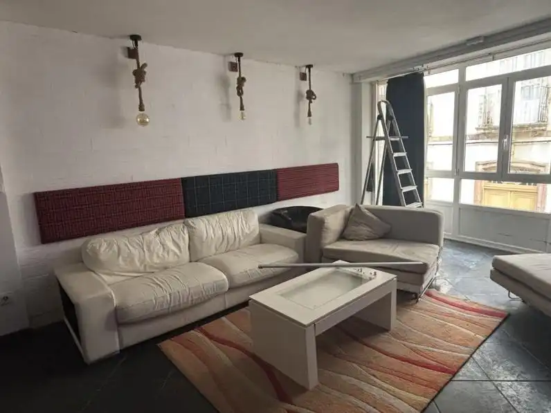 Living room of Houses for rent in Ortigueira  with Furnished