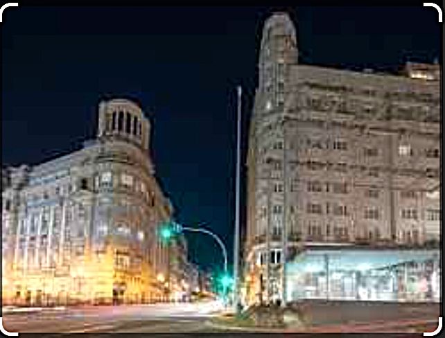 Vista exterior de Piso de alquiler en Vigo  con Amueblado, Horno y Lavadora