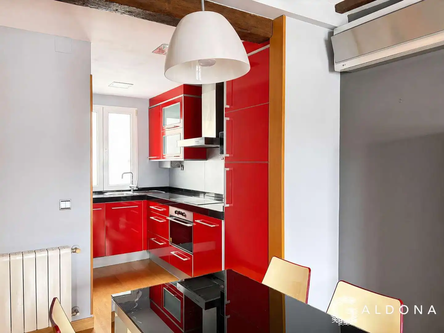 Cocina de Piso en venta en Donostia - San Sebastián  con Aire acondicionado, Calefacción y Amueblado