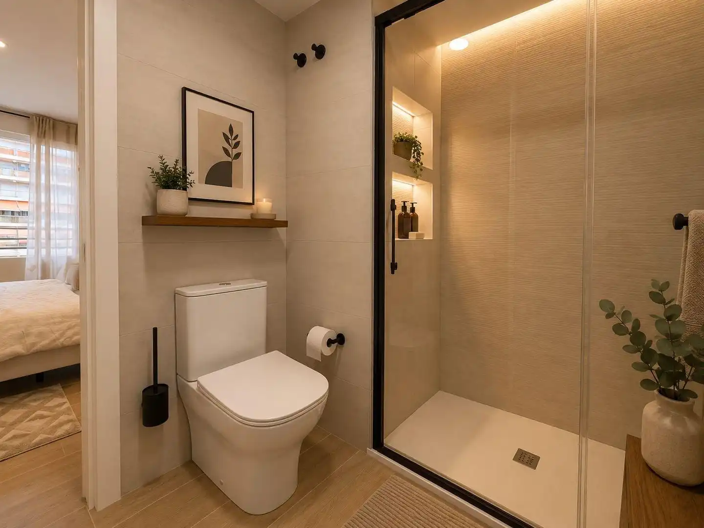 Baño de Piso en venta en Valencia con Aire acondicionado, Jardín privado y Amueblado