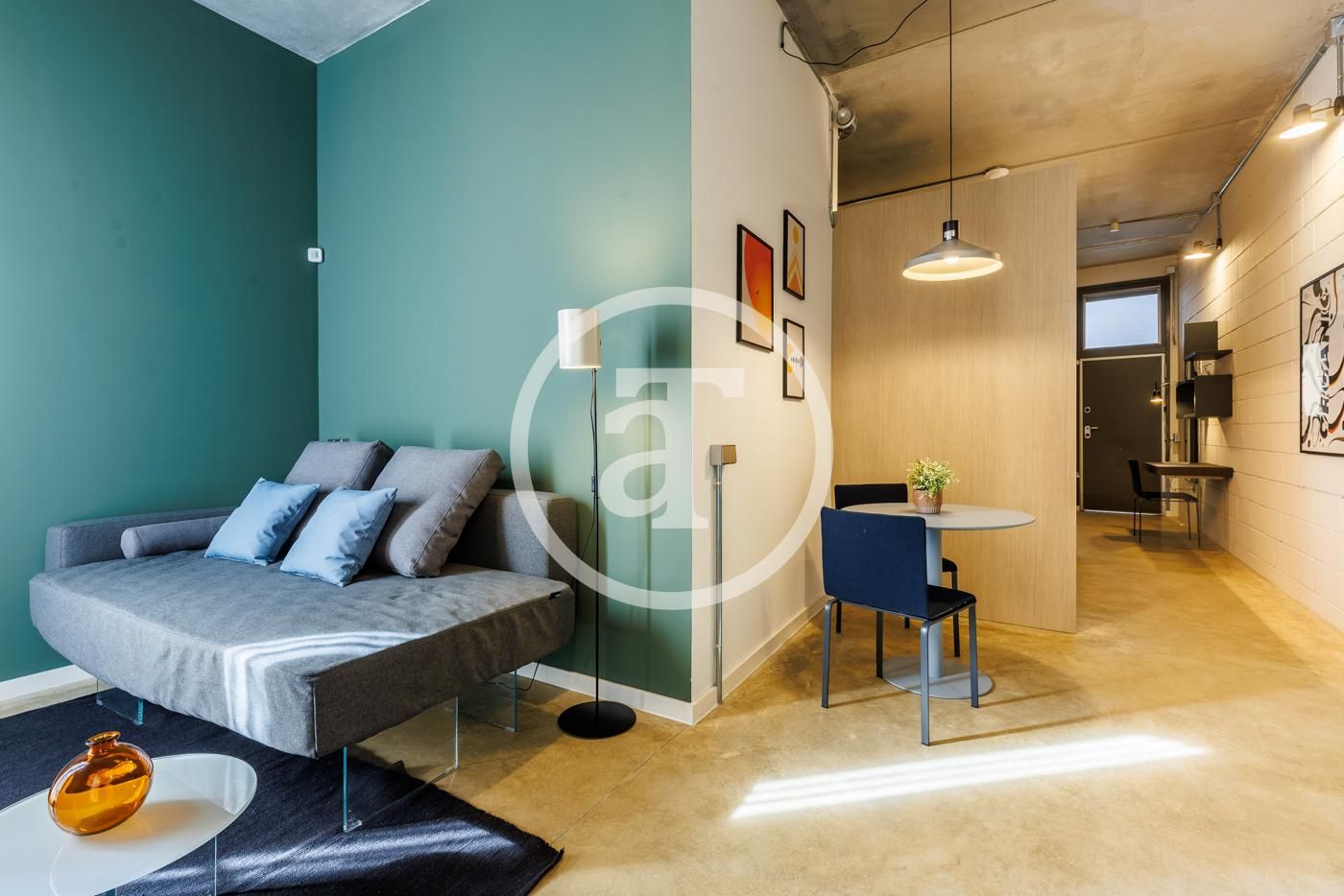 Bedroom of Study to rent in  Barcelona Capital  with Heating, Furnished and Oven