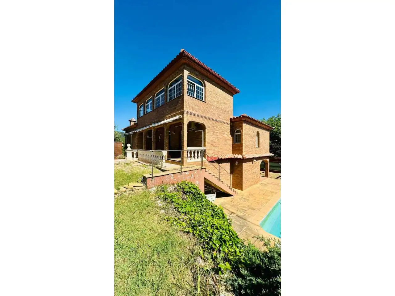 Vista exterior de Casa o chalet en venta en Begues con Calefacción, Jardín privado y Terraza