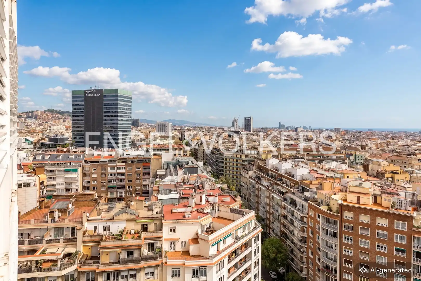 Exterior view of Flat for rent in Barcelona  with Air Conditioner, Heating and Parquet flooring