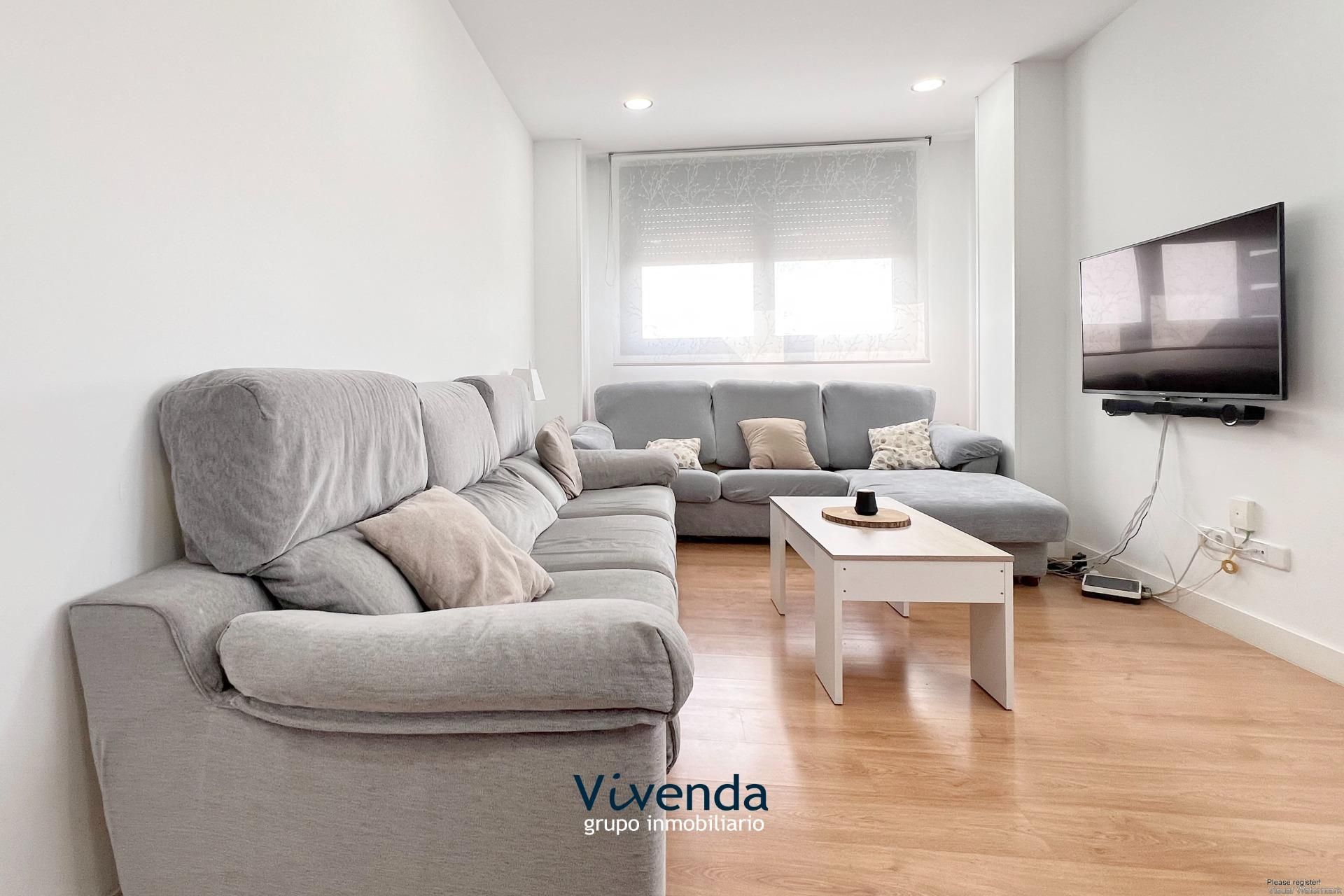 Sala d'estar de Àtic en venda en Móstoles amb Aire condicionat, Calefacció i Terrassa