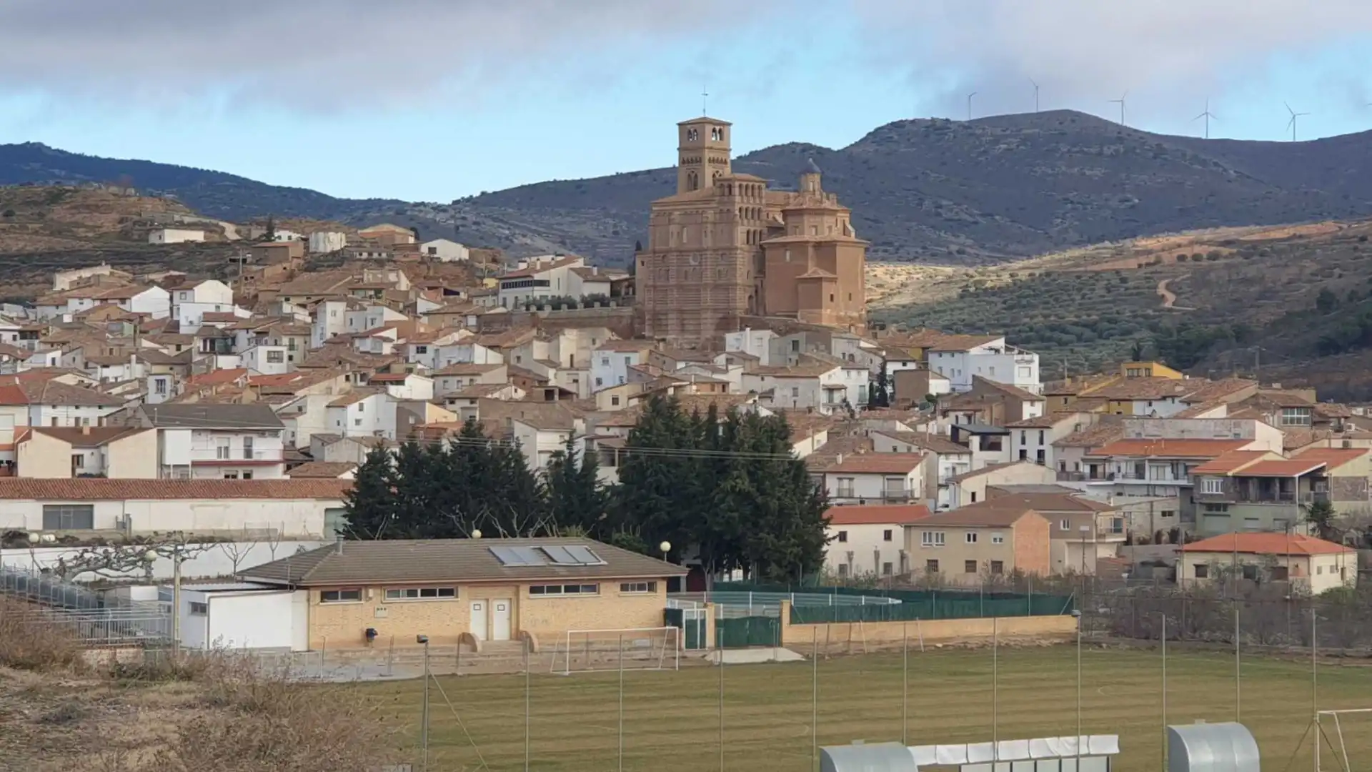 Vista exterior de Finca rústica en venta en Aniñón con Calefacción y Trastero
