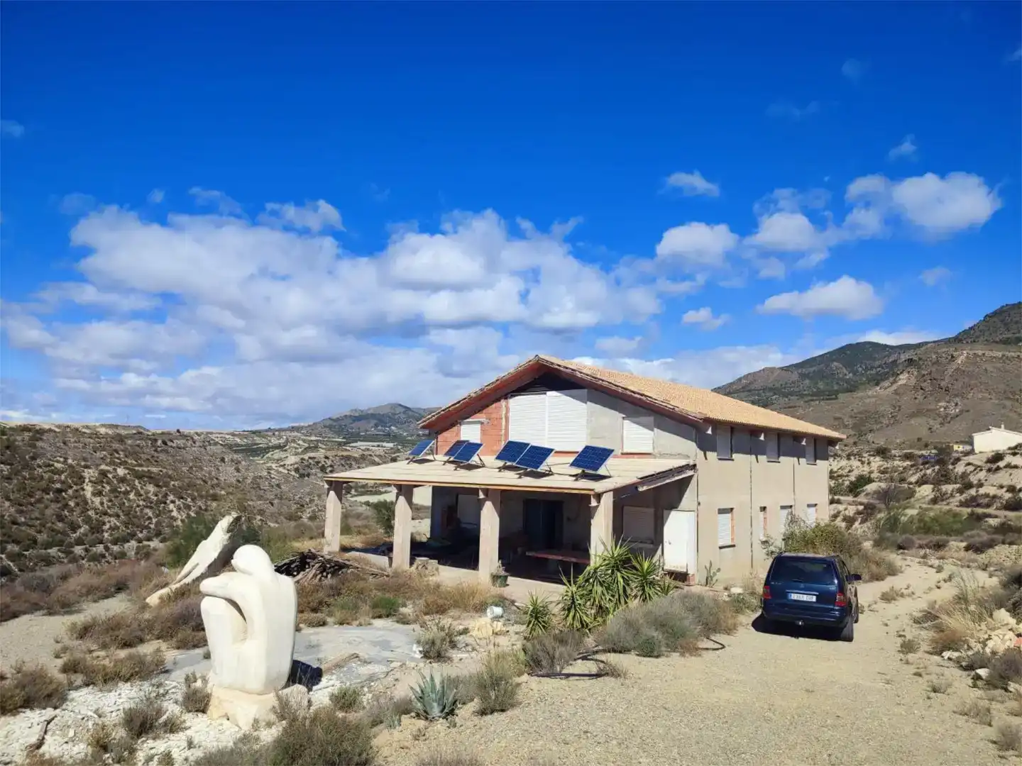 Vista exterior de Finca rústica en venda en Urrácal amb Jardí privat