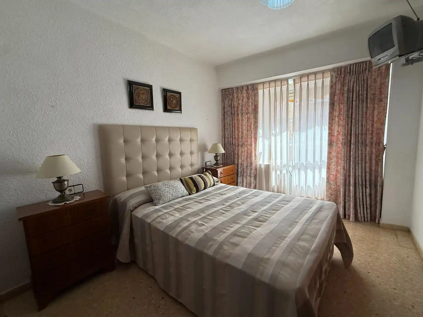 Bedroom of Flat for sale in Benetússer  with Air Conditioner, Heating and Balcony
