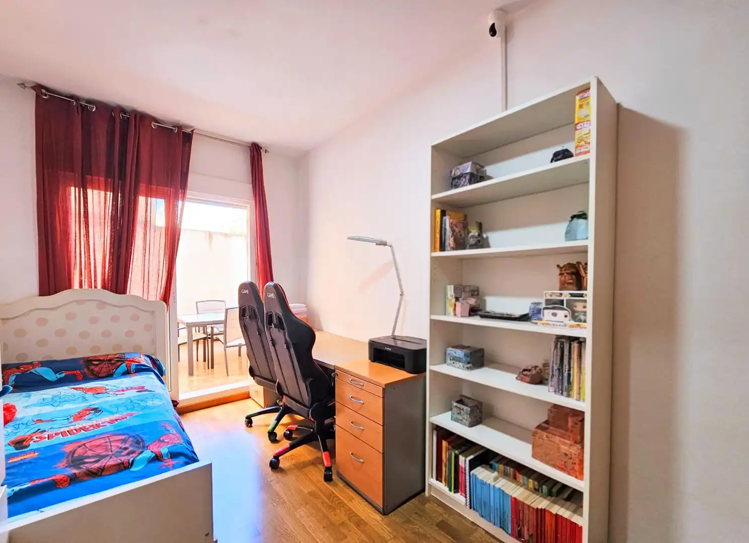 Bedroom of Flat for sale in Cartagena  with Air Conditioner, Parquet flooring and Terrace