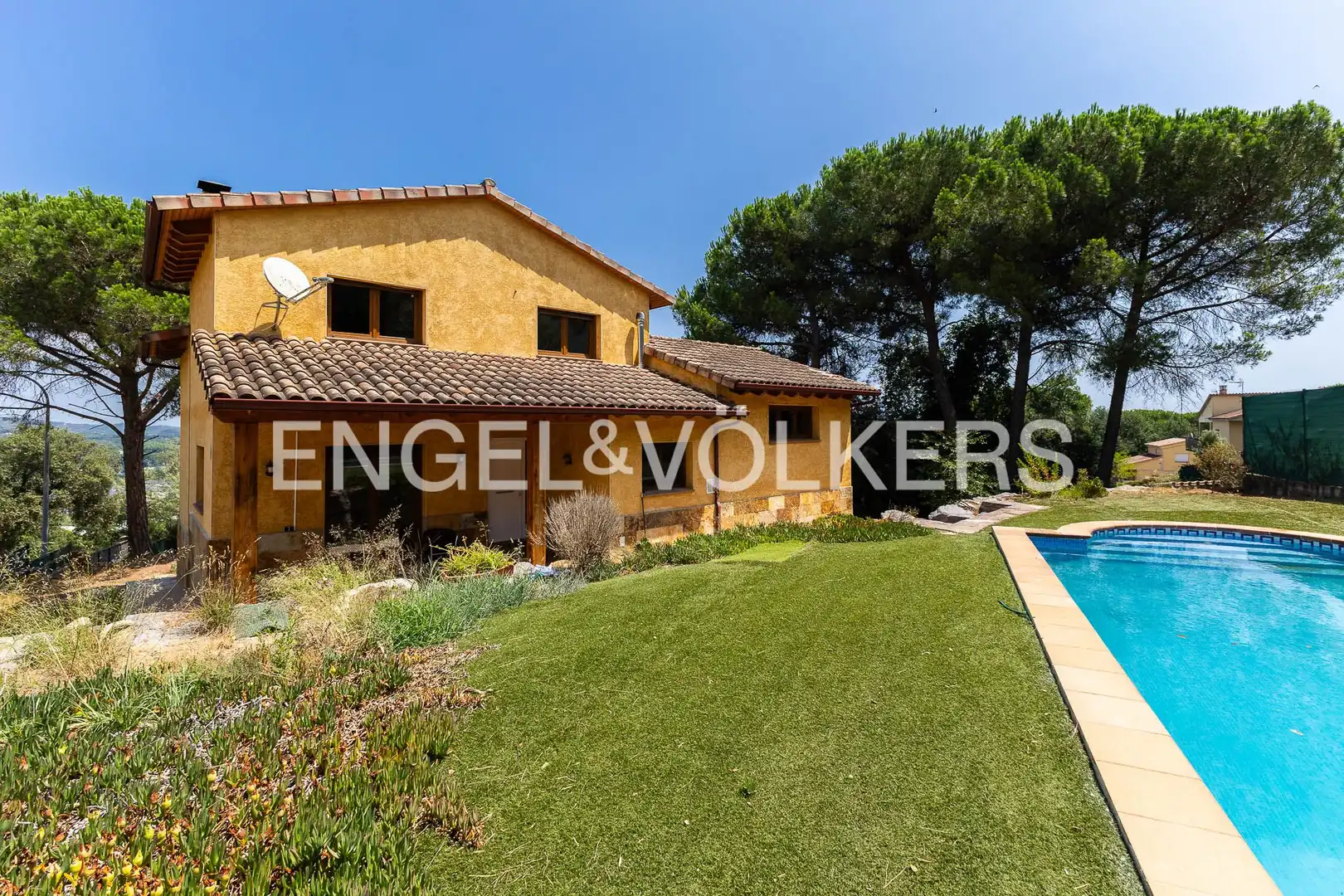 Vista exterior de Casa o chalet en venta en Fogars de la Selva con Calefacción, Jardín privado y Terraza