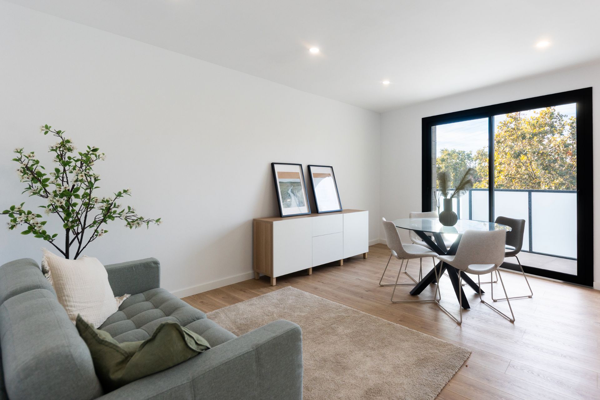 Living room of Single-family semi-detached for sale in Viladecans  with Air Conditioner, Heating and Parquet flooring