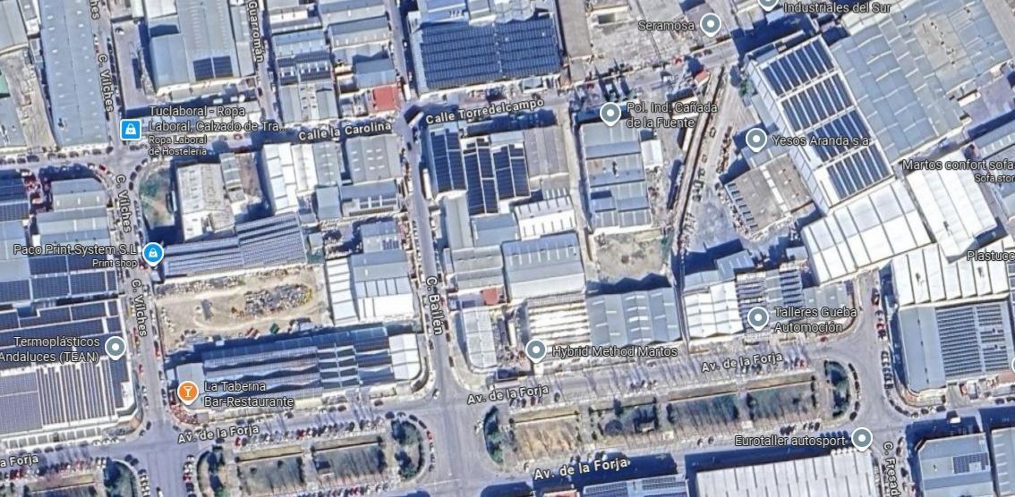 Exterior view of Industrial buildings to rent in Martos