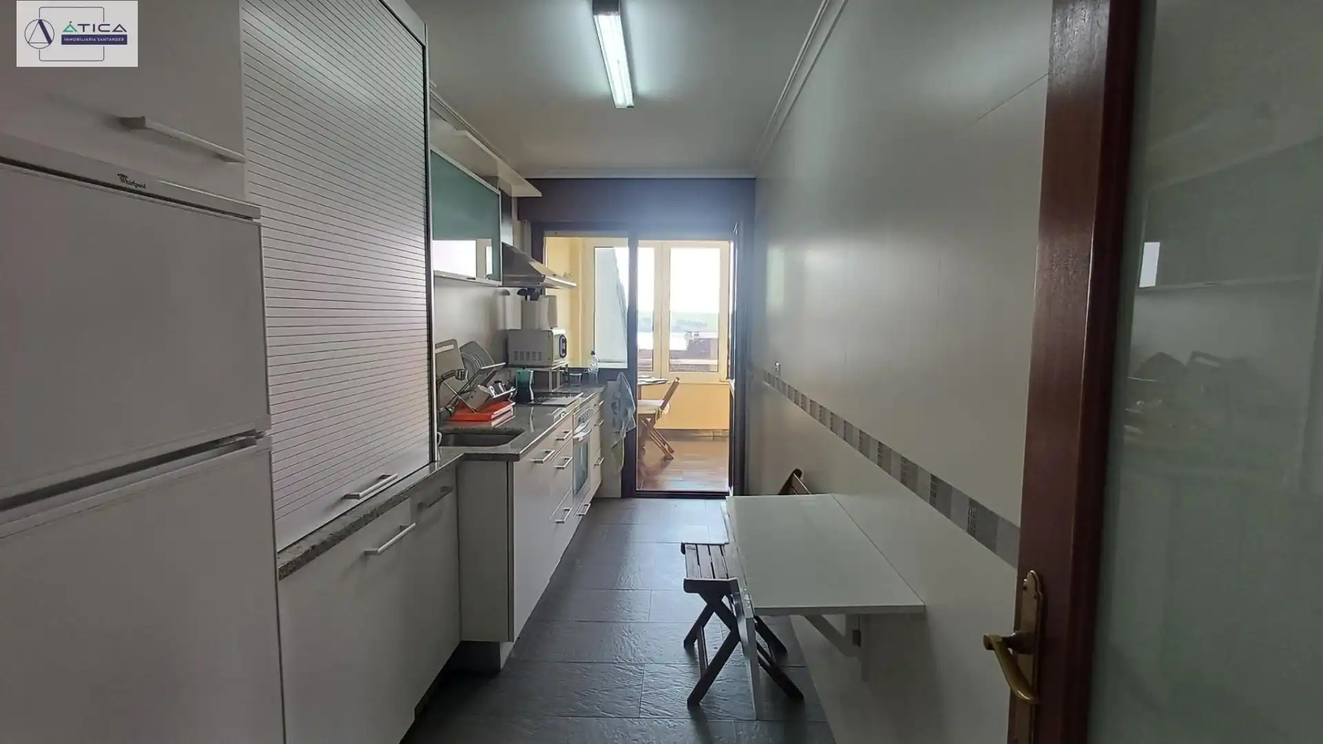 Cocina de Piso de alquiler en Miengo con Calefacción, Jardín privado y Terraza