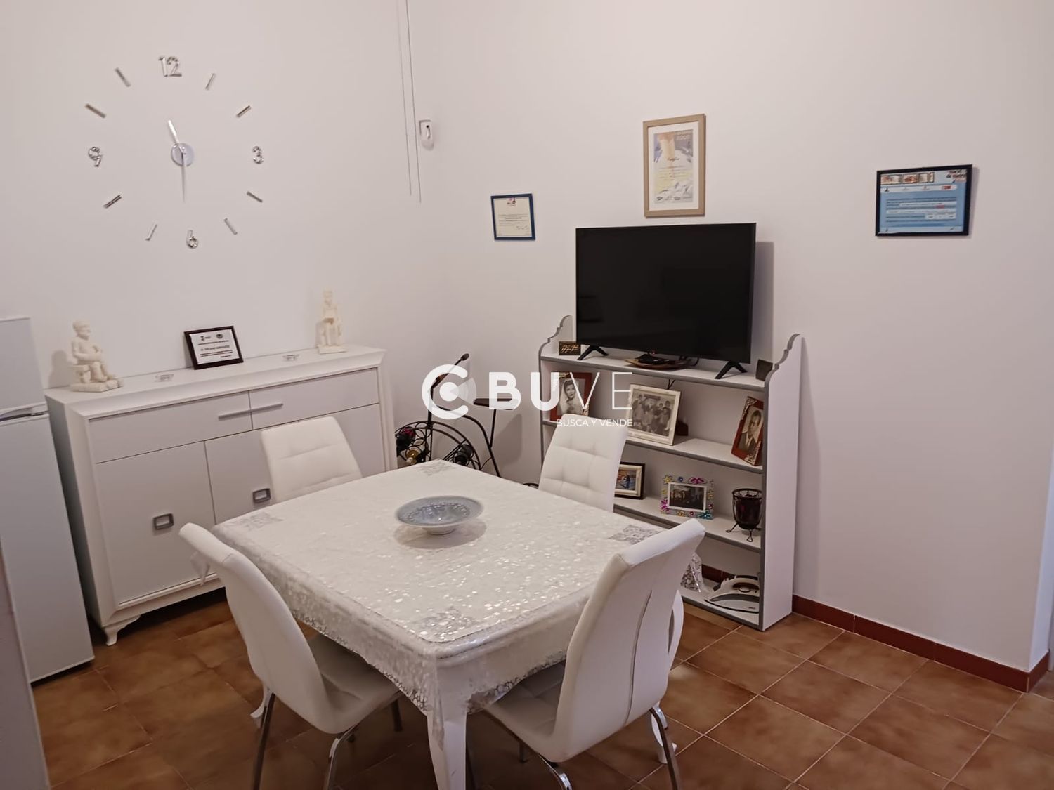 Dining room of House or chalet for sale in Villanueva del Río y Minas  with Air Conditioner, Heating and Terrace