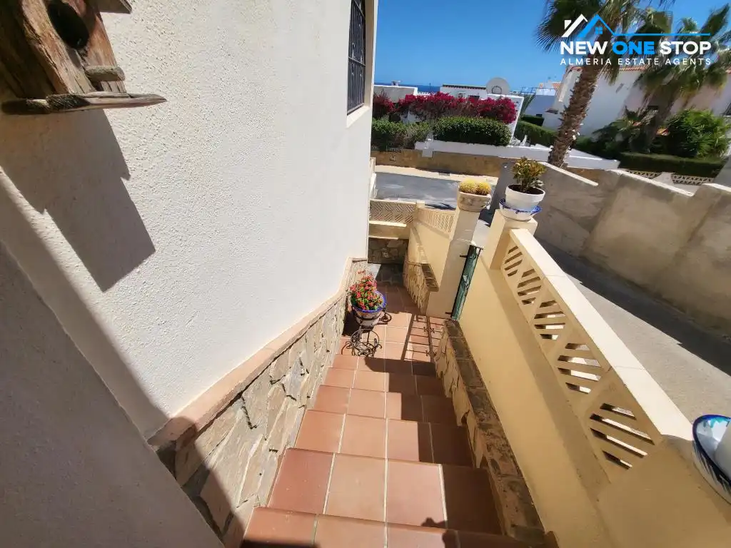 Vista exterior de Casa o chalet en venta en Mojácar con Aire acondicionado, Calefacción y Jardín privado