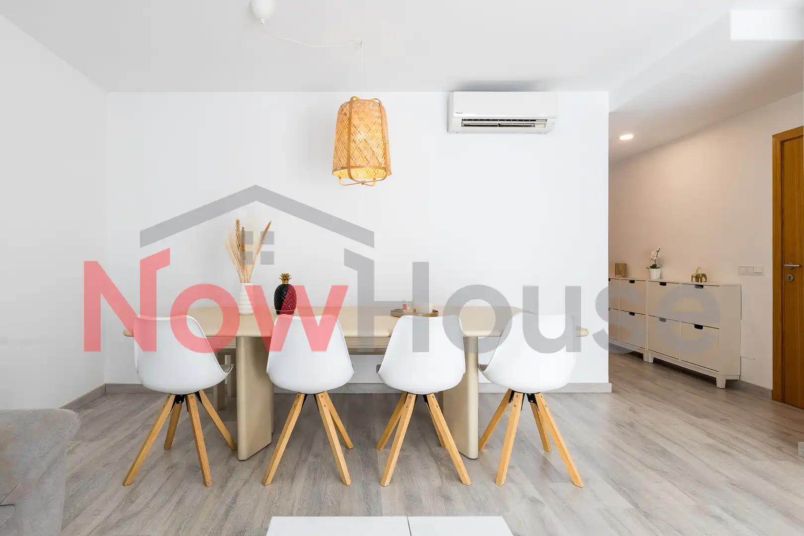Esszimmer von Wohnung zum Verkauf in Sa Pobla mit Klimaanlage, Heizung und Parkett
