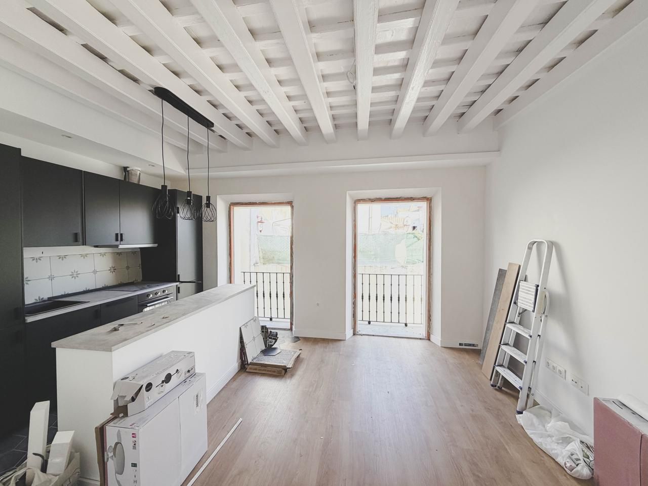 Küche von Wohnungen zum verkauf in  Cádiz Capital mit Balkon