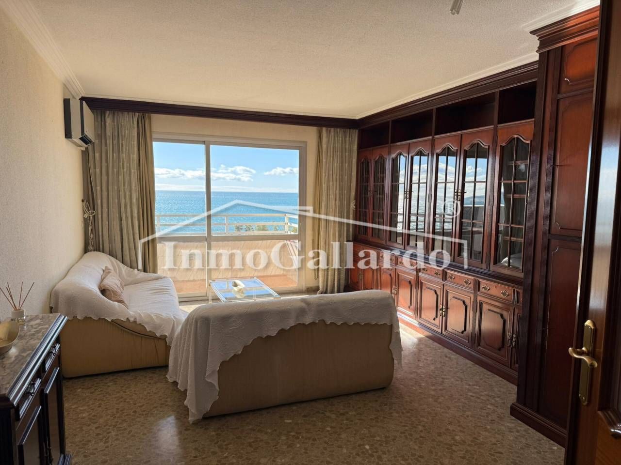 Living room of Flat for sale in Málaga Capital  with Terrace
