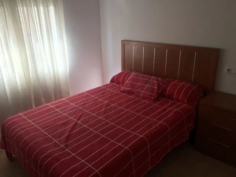 Schlafzimmer von Wohnung zur Miete in Almería mit Klimaanlage und Möbliert