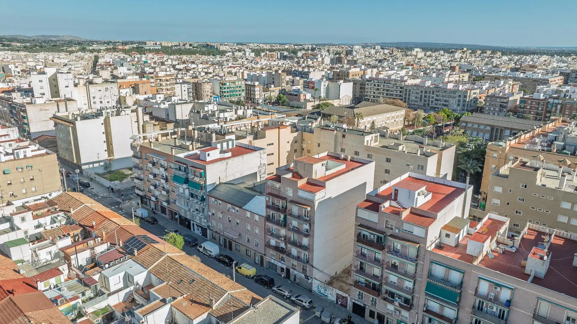 Vista exterior de Pis en venda en Elche / Elx amb Aire condicionat, Calefacció i Balcó