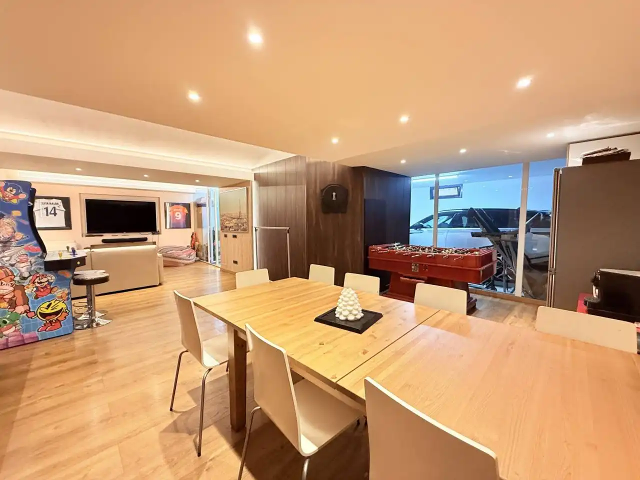 Dining room of Houses for sale in Santa Maria de Palautordera  with Air Conditioner, Heating and Terrace