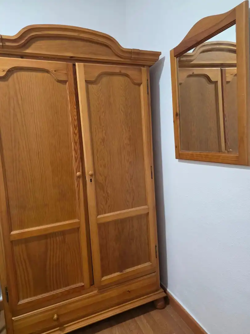 Dormitori de Pis de lloguer en Los Alcázares amb Aire condicionat, Terrassa i Moblat