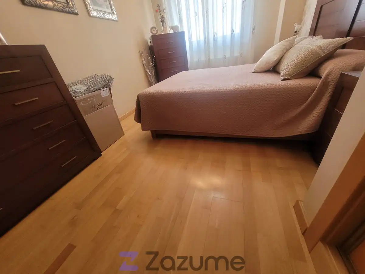 Bedroom of Flat for rent in Laguna de Duero  with Heating, Parquet flooring and Furnished