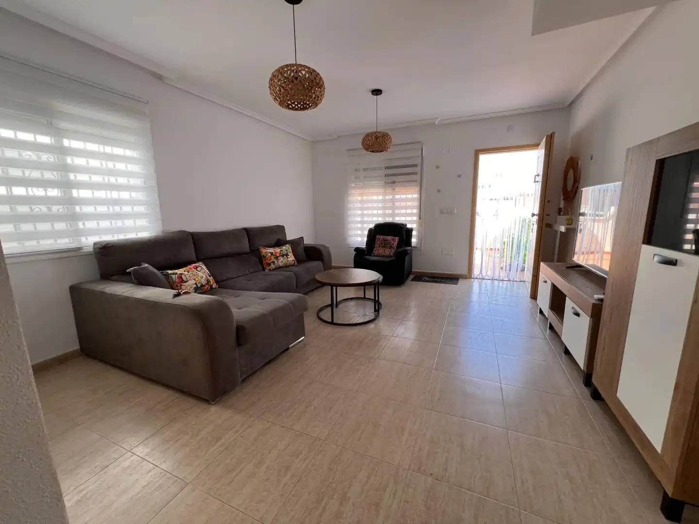 Living room of Detached homes for sale in Pulpí  with Air Conditioner, Private garden and Terrace