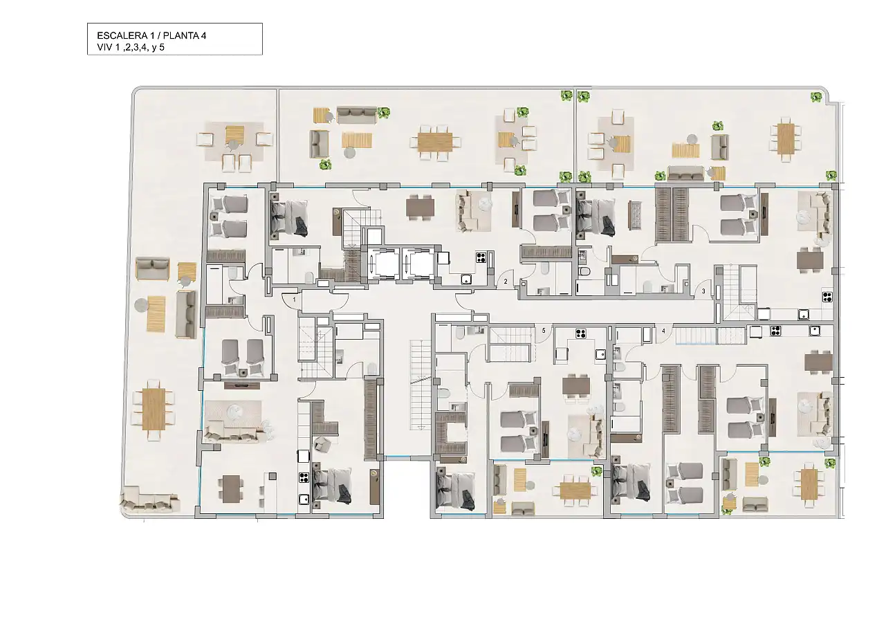 Apartments for sale in Santa Pola  with Air Conditioner, Terrace and Balcony