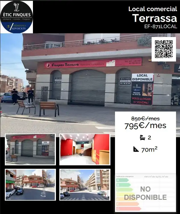 Local commercial à louer à Carrer del Pintor Vancells