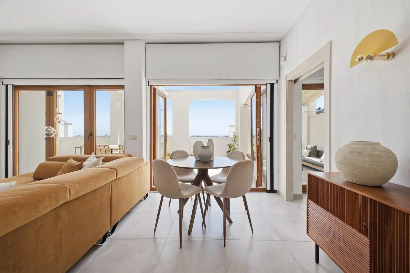 Comedor de Ático en venta en Xeresa con Aire acondicionado, Jardín privado y Terraza